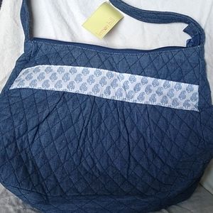 New Lemon Hill Blue Denim Hobo purse Handbag